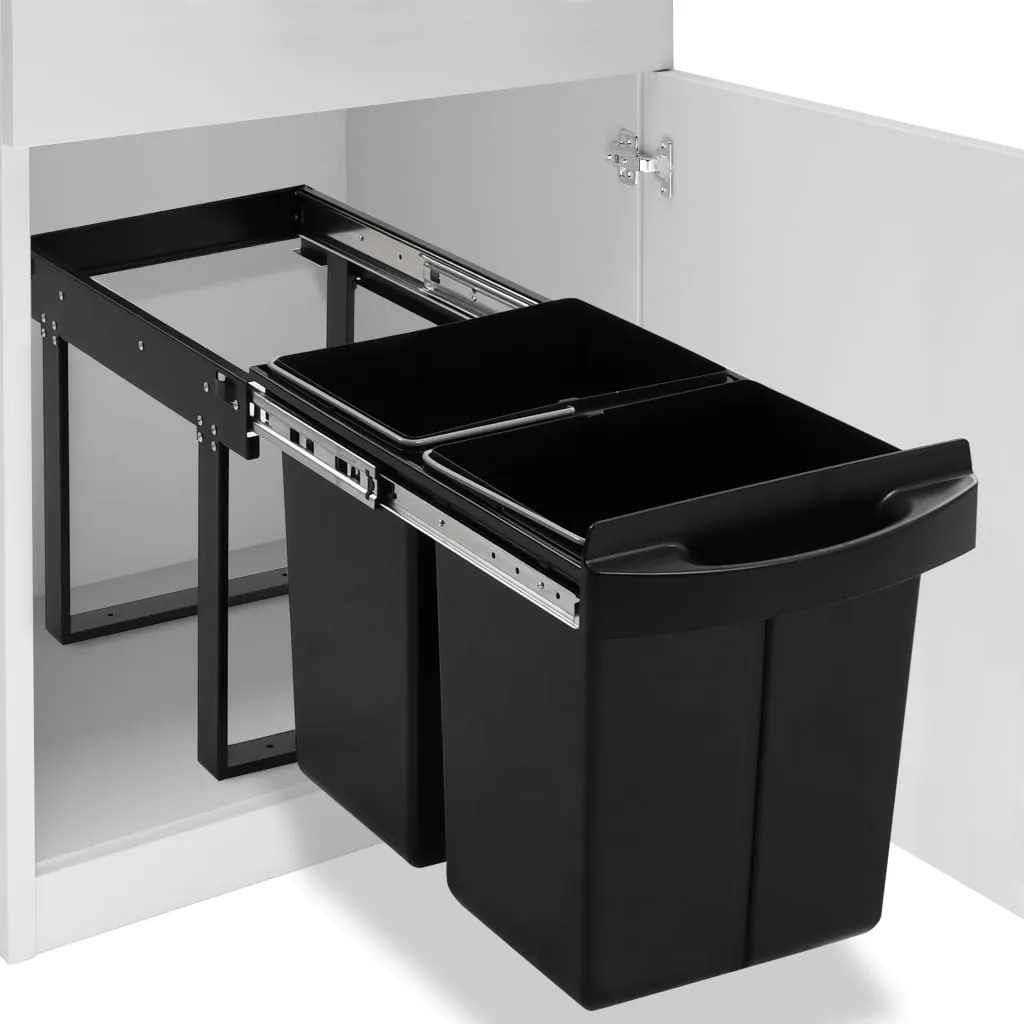 [Modernen Design]Mülleimer Abfallbehälter für Küchenschrank Ausziehbar Soft|Close 48 L Produktgröße:51,8 x 34 x 41,3 cm Heim,Garten|Haushaltsbedarf|Abfallbehälter|Mülltonnen,Abfalleimer♔4481